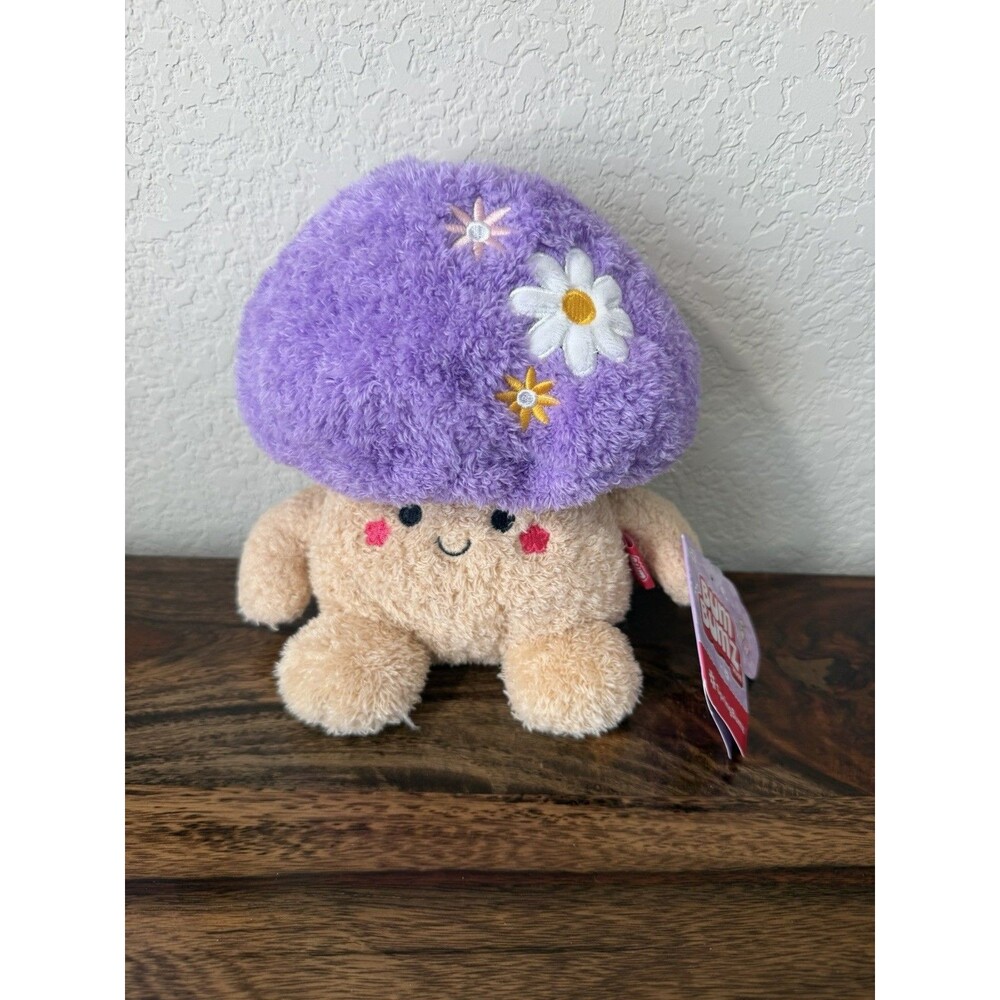 Bum Bumz By Russ SpringBumz MIGUEL the Mushroom Stuffed Plush Toy 9" NEW NWT